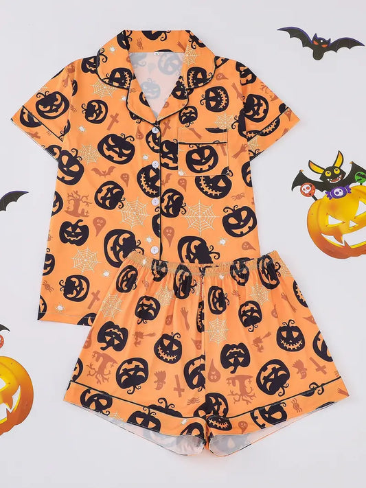 Women's Jack-O-Lantern Pajamas