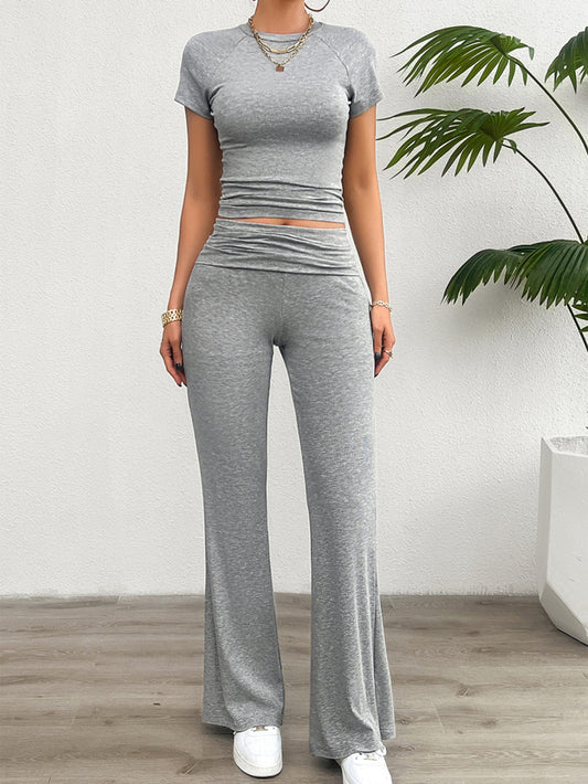 Rib-Knit Lounge Set