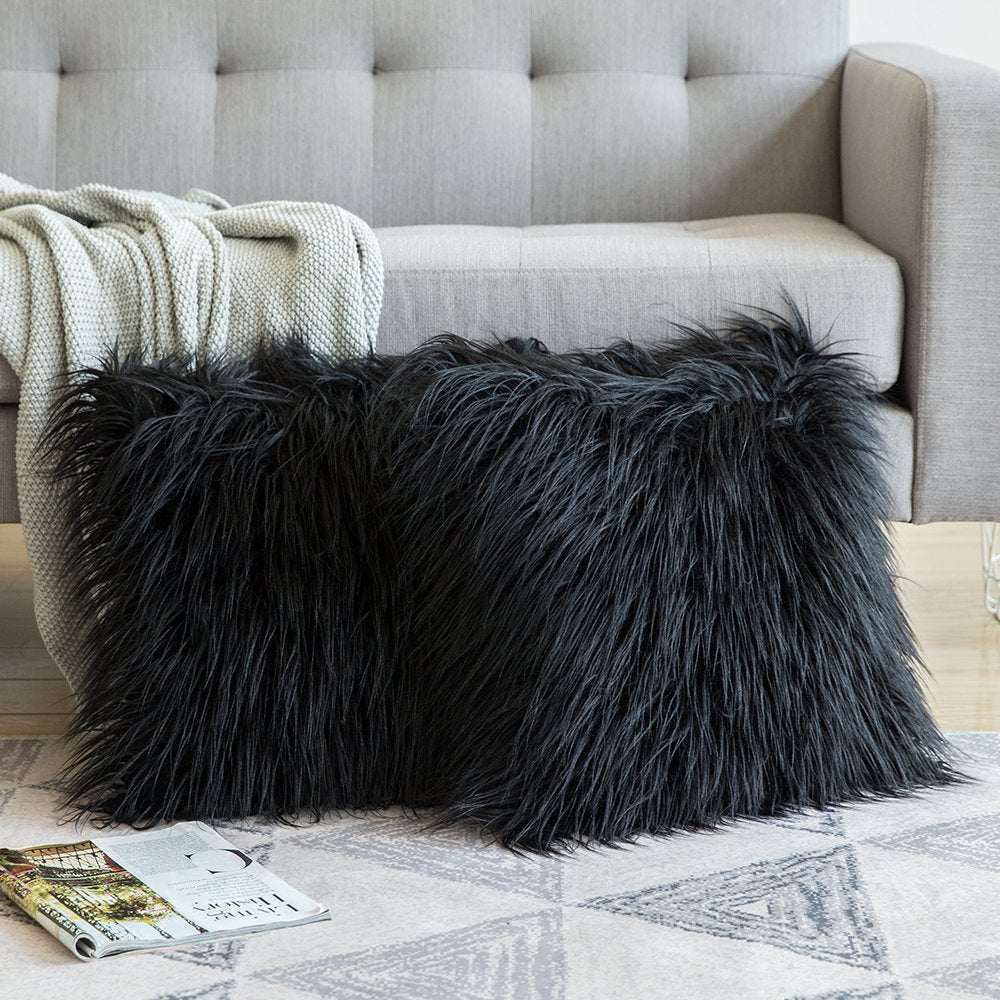 Plush Fur Throw Covers